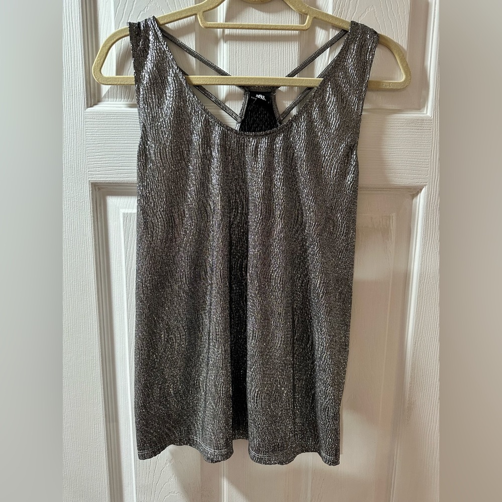 Shimmer tank top